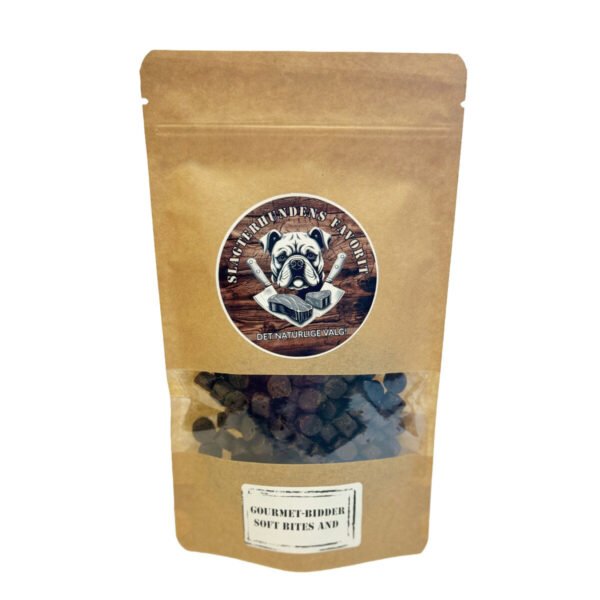 Slagterhundens Gourmet-Bidder Soft Bites And Hundegodbid 100 g