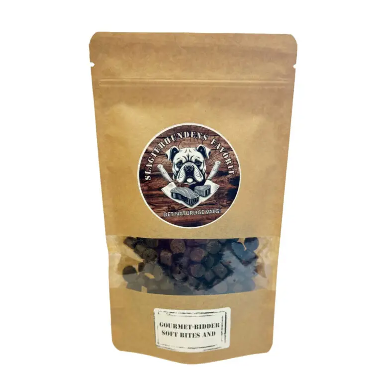Slagterhundens Gourmet-Bidder Soft Bites And Hundegodbid 100 g