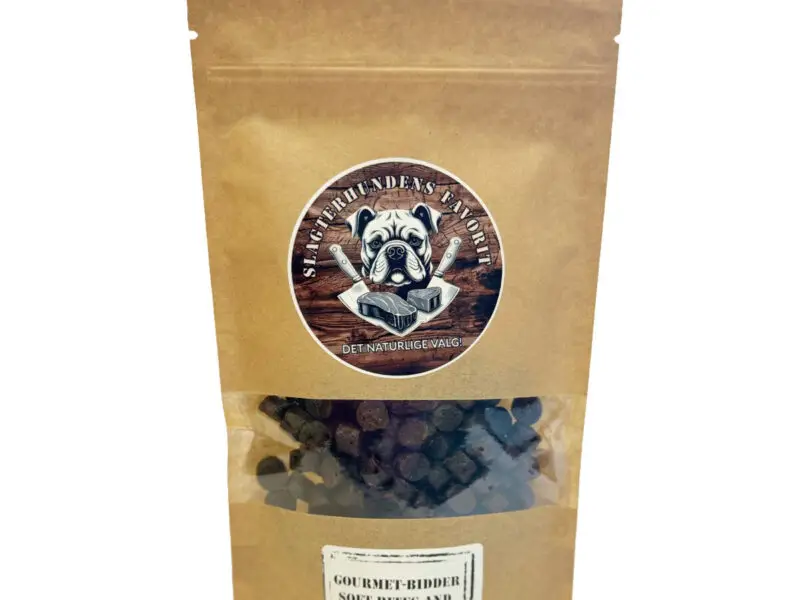 Slagterhundens Gourmet-Bidder Soft Bites And Hundegodbid 100 g