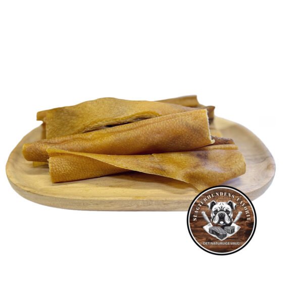 Slagterhundens Gourmet-Snack Vildsvinehud Naturlig Hundesnack 200 g