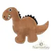 Namastay Dinosaur Ruskind Naturligt Hundelegetøj