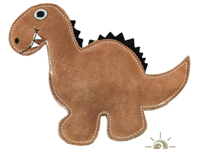 Namastay Dinosaur Ruskind Naturligt Hundelegetøj