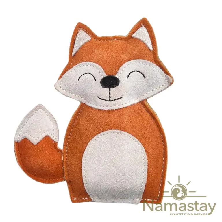 Namastay Ræv Ruskind Naturligt Hundelegetøj