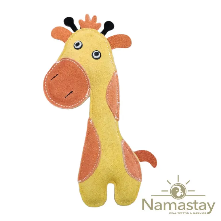 Namastay Giraf Ruskind Naturligt Hundelegetøj