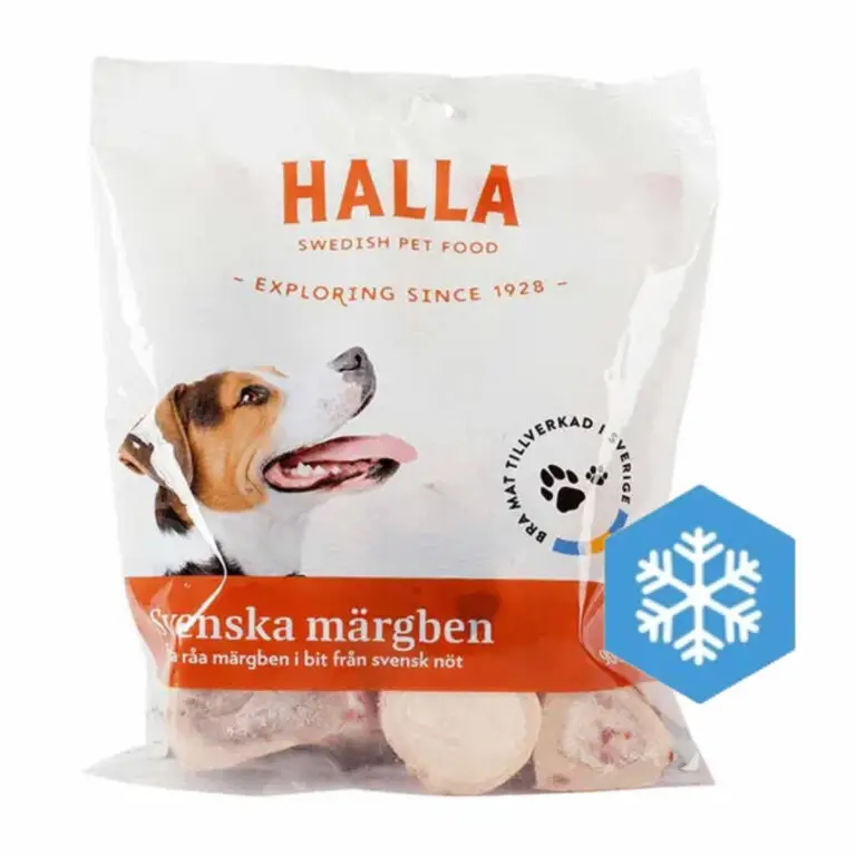 Halla BARF Frosne Okse Marvben 900 g