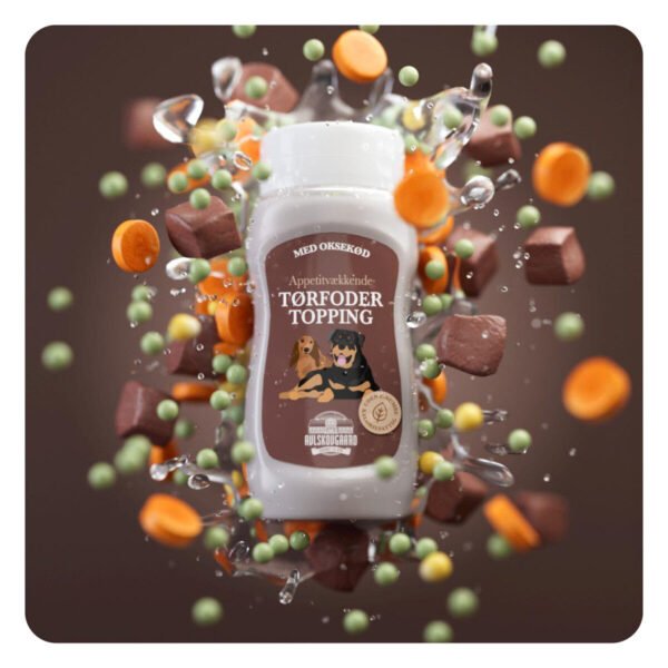 Avlskovgaard Tørfoder Topping Med Oksekød 300 ml