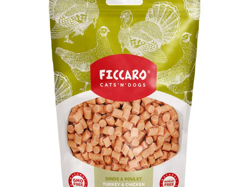 Ficcaro Godbidder Small Chicken Bites Kylling & Kalkun 100 g
