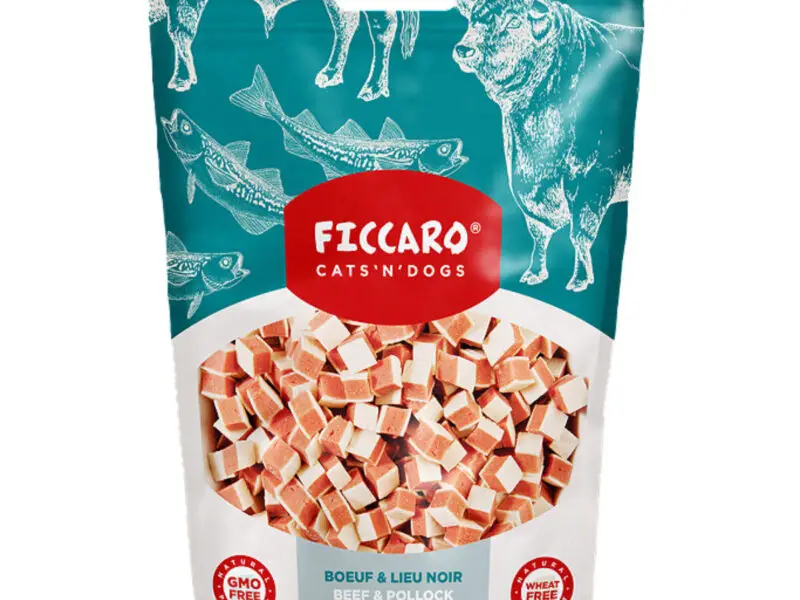 Ficcaro Godbidder Cubes Micro Sandwich Okse & Sej 100 g