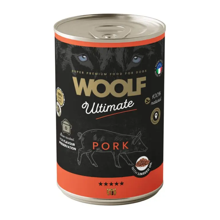 Woolf Ultimate Vådfoder Gris 400 g