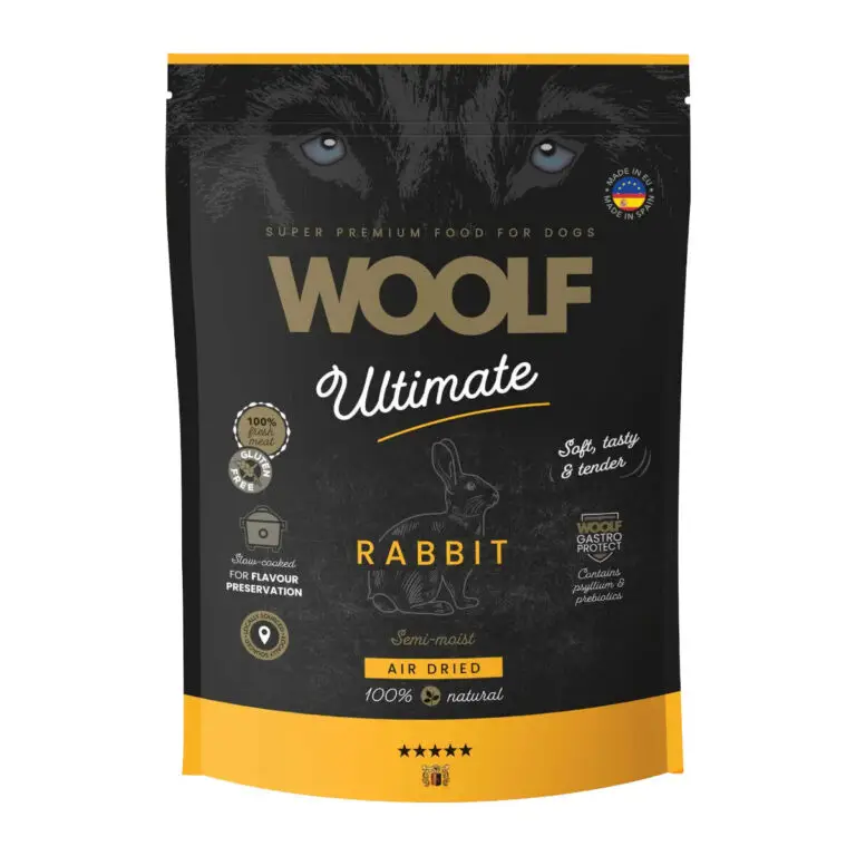 Woolf Ultimate Air-Dried Semi Moist Foder Kanin 1 kg