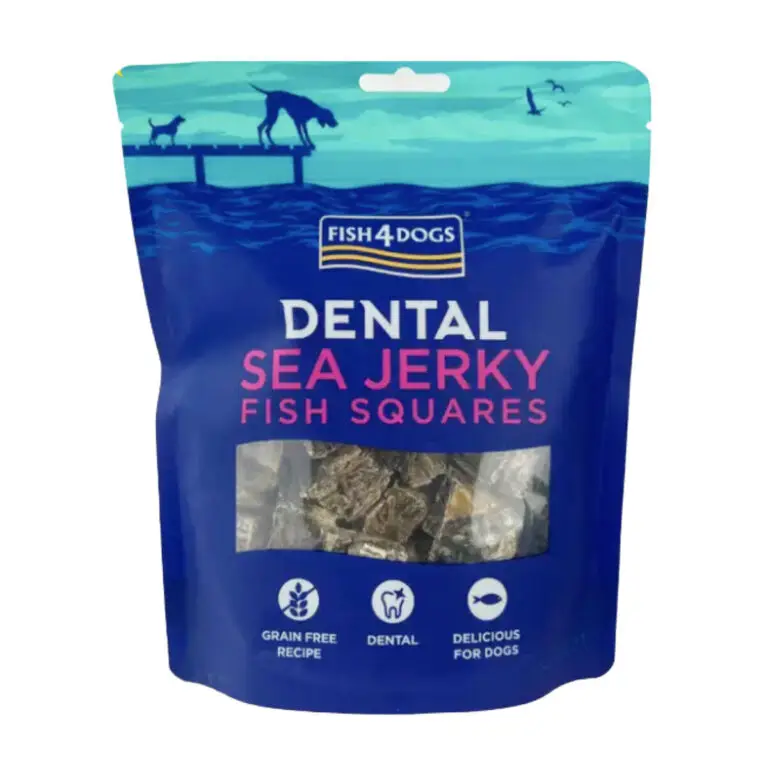 Fish4dogs Dental Sea Jerky - Squares 115 g