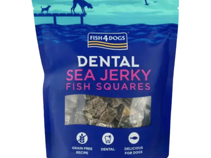Fish4dogs Dental Sea Jerky - Squares 115 g