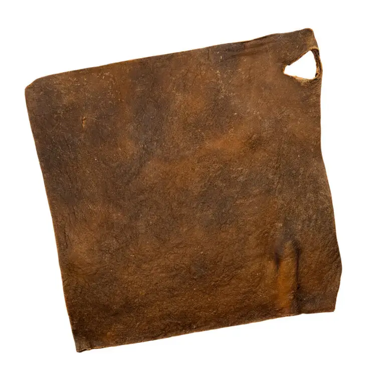 Stor Tyggeplade Kamelhud 20 x 20 cm