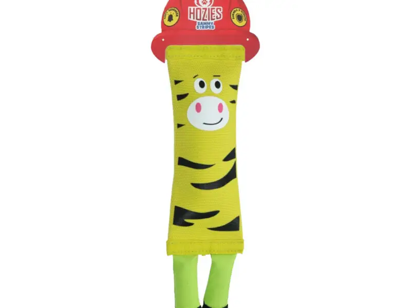 Hozies Brandslange Pivdyr Zebra Hundelegetøj