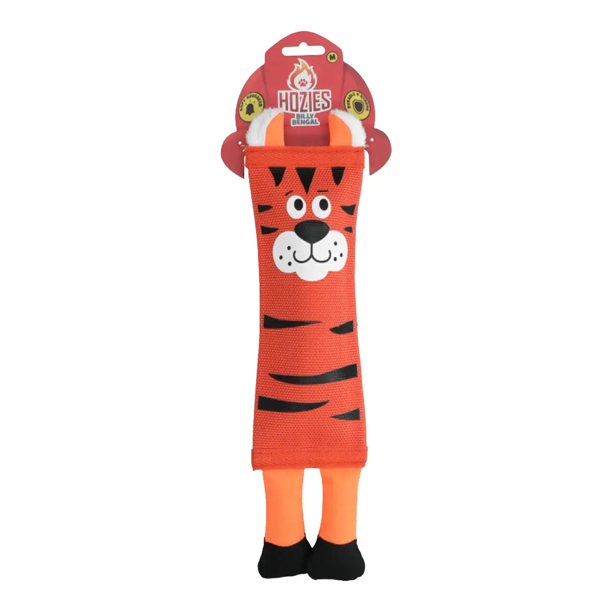 Hozies Brandslange Pivdyr Tiger Hundelegetøj