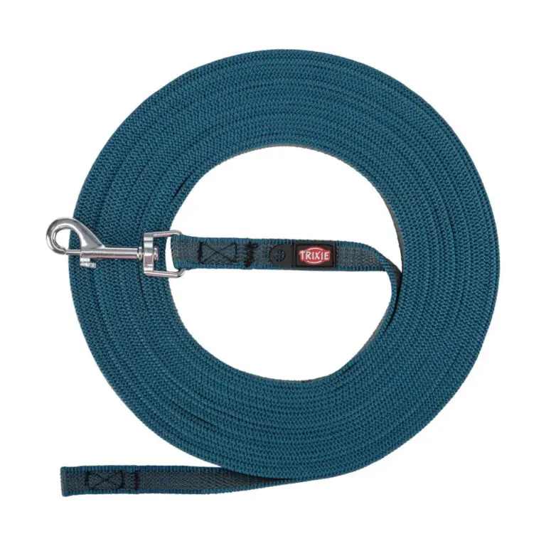 Trixie Sporline Nylon Easy-Grip Træningsline Petrol