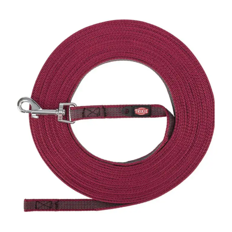 Trixie Sporline Nylon Easy-Grip Træningsline Sangria