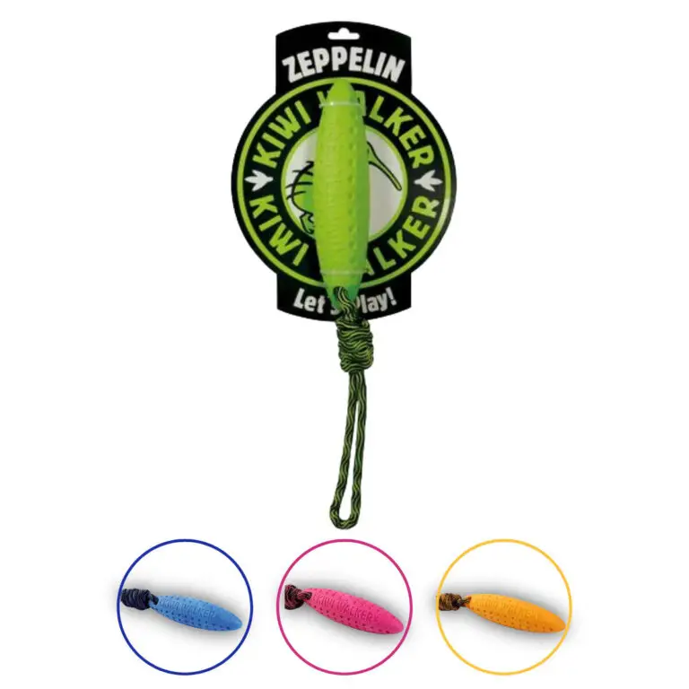 Kiwi Walker Legetøj Zeppelin Maxi Flydende Hundelegetøj