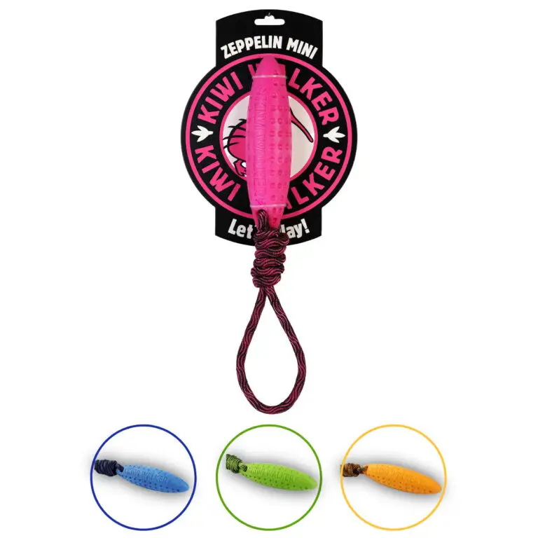 Kiwi Walker Legetøj Zeppelin Mini Flydende Hundelegetøj