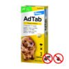 AdTabs Tyggetabletter Mellem Hund (11-22 kg) 3 Piller