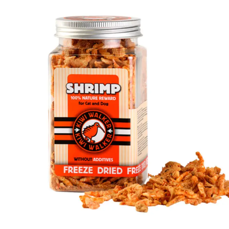 Kiwi Walker Godbidder Frysetørret Små Rejer 50 g