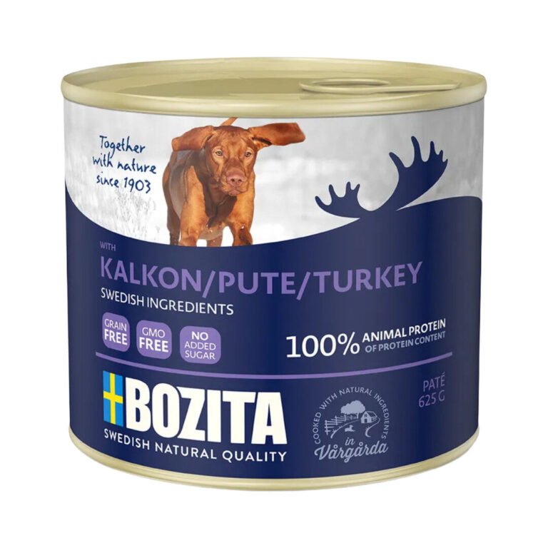 Bozita Vådfoder Kødpate Med Kalkun 625 g