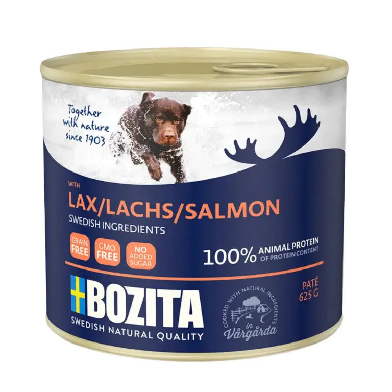 Bozita Vådfoder Kødpate Med Laks 625 g