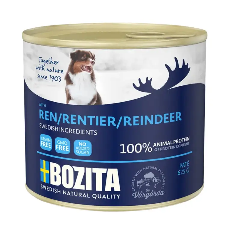 Bozita Vådfoder Kødpate Med Rensdyr 625 g