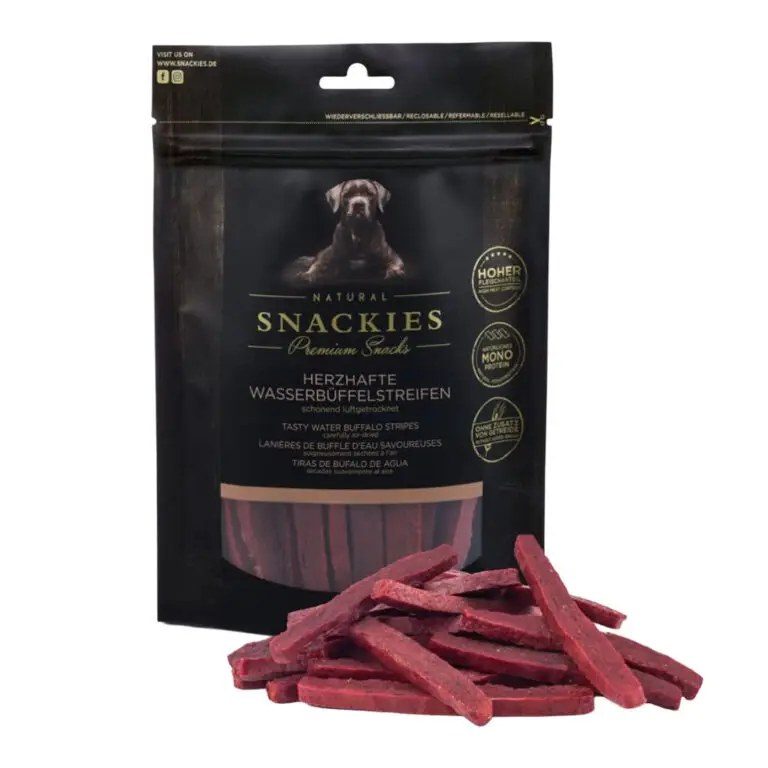 Snackies Lufttørret Vandbøffel Strips Hundegodbidder 170 g