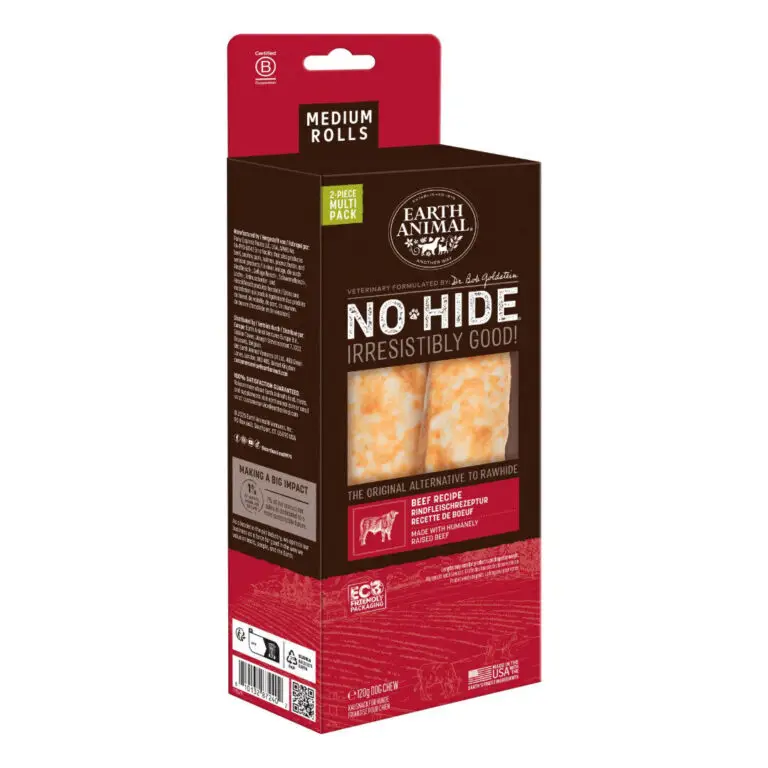 No-Hide Tyggeben Med Oksekød Medium 2 stk