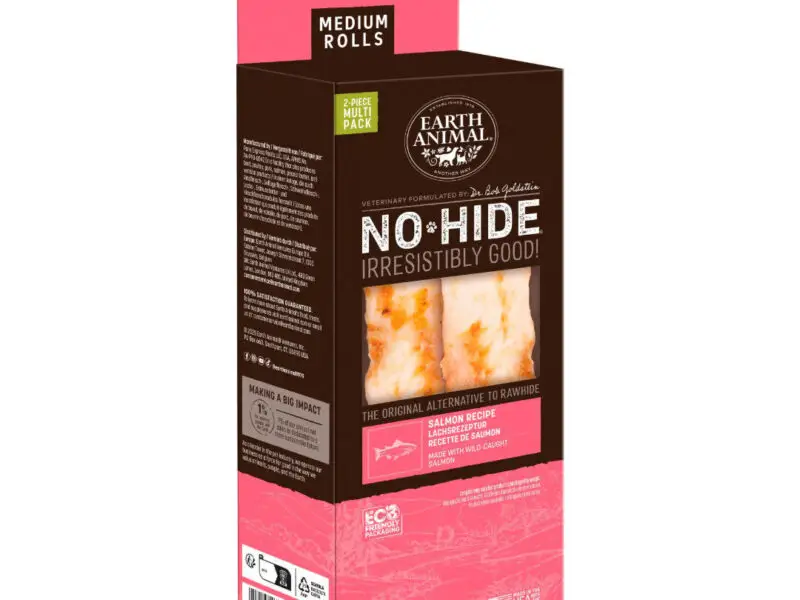 No-Hide Tyggeben Med Laks Medium 2 stk