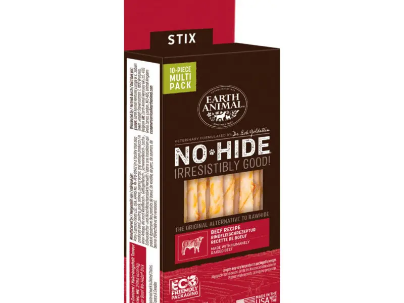 No-Hide Sticks Tyggepinde Med Oksekød 10 stk