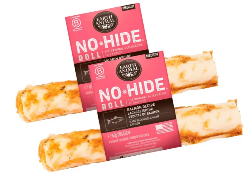 No-Hide Tyggeben Med Laks Medium 2 stk