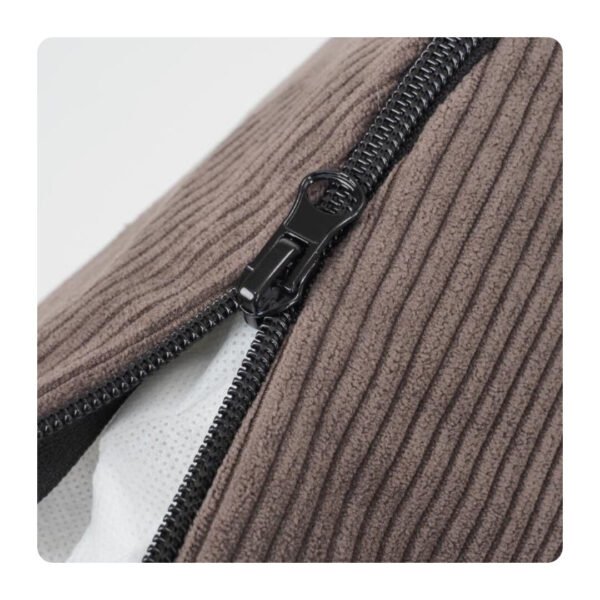 Nordic Paws Comfyhex Brun Fløjlsstof Hundeseng - Billede 3