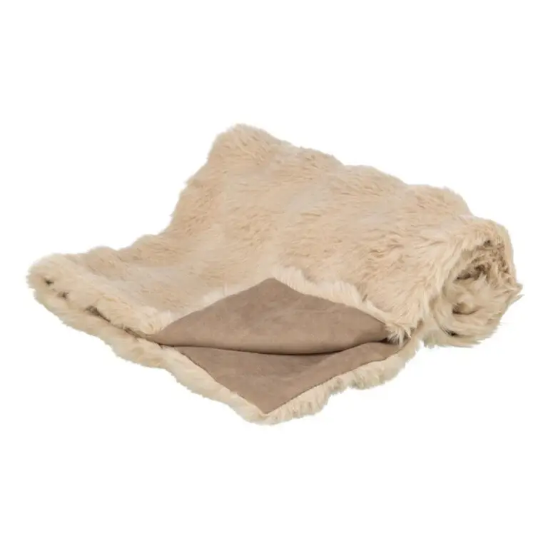 Trixie Luksus Hundetæppe Imiteret Pels Beige