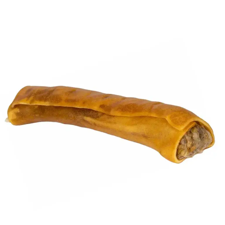 Kraftig Hestehudsrulle Med Fyld Blåbær & Hest 20 cm