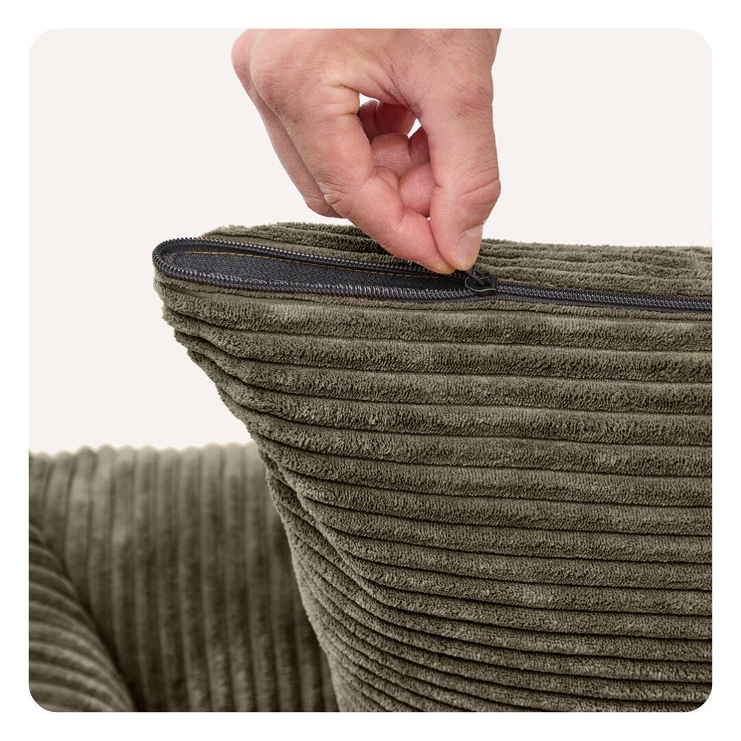 Cafide Snozy Hundeseng Grøn Fløjl - Billede 4