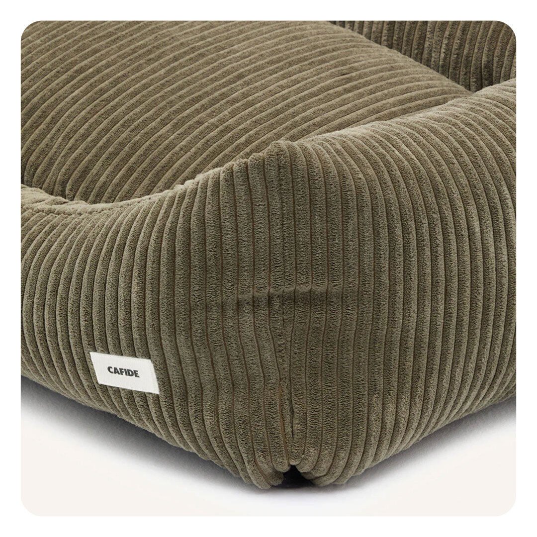 Cafide Snozy Hundeseng Grøn Fløjl - Billede 5