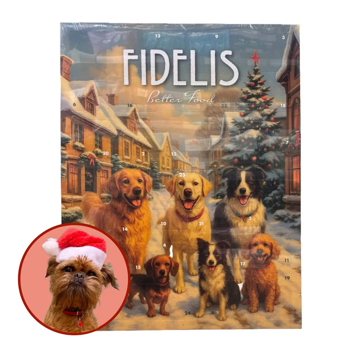 Sanadog Julekalender XXL Til Hunde Med 24 Overraskelser