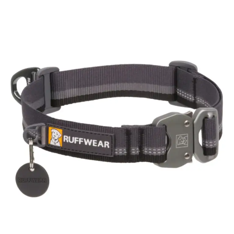 Ruffwear Halsbånd Top Rope Med Metalspænde Basalt Grey