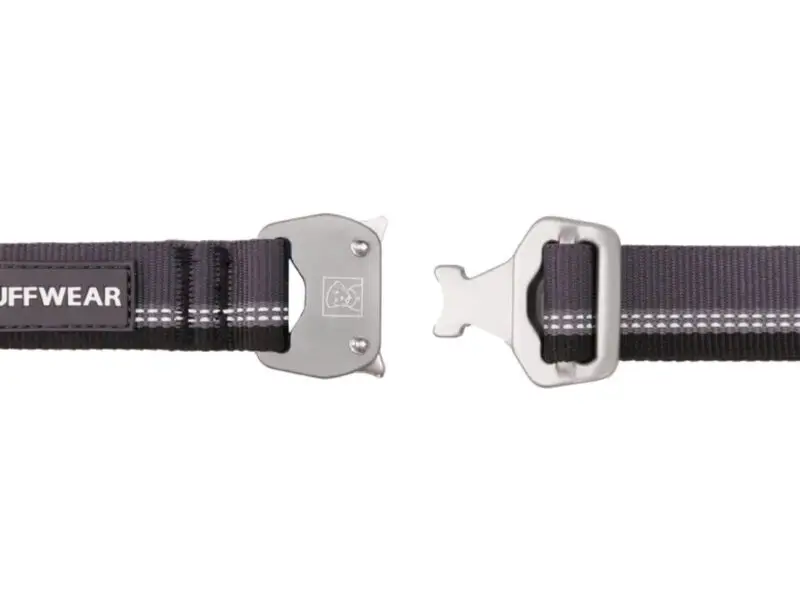 Ruffwear Halsbånd Top Rope Med Metalspænde Basalt Grey