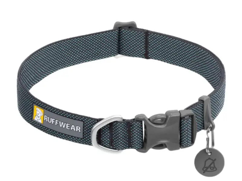 Ruffwear Halsbånd Hi & Light Letvægtshalsbånd Basalt Grey