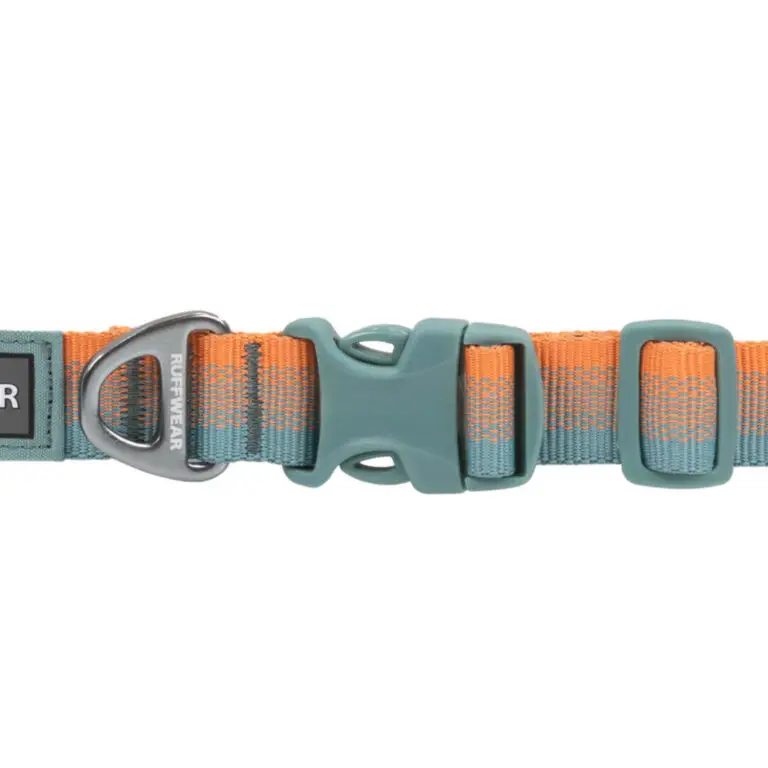 Ruffwear Halsbånd Front Range Turkis/Orange Spring Fade