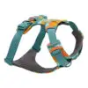 Ruffwear Hundesele Front Range Spring Mountains Turkis/Orange