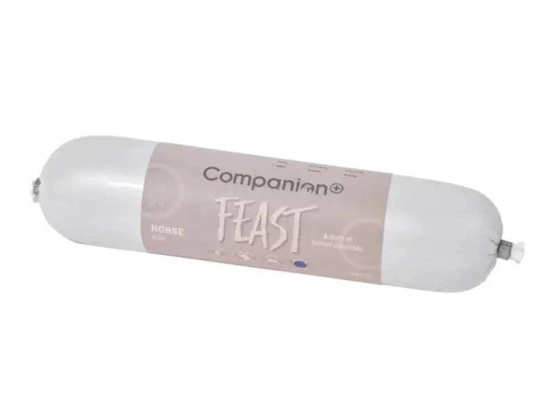Companion Feast Training Sausage Med Hest 350 g