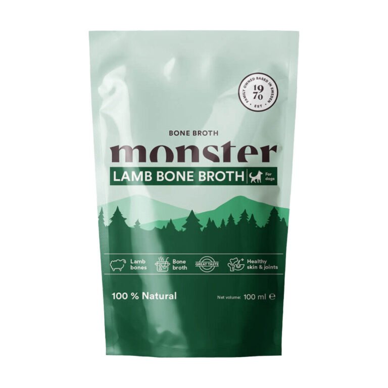 Monster Broth Tørfoder Topping Med Lam 100 ml