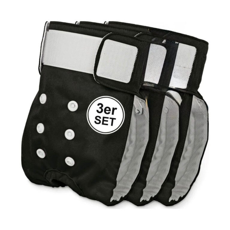 Løbetidsbukser Absorberende Vaskbart Stof 3 pak