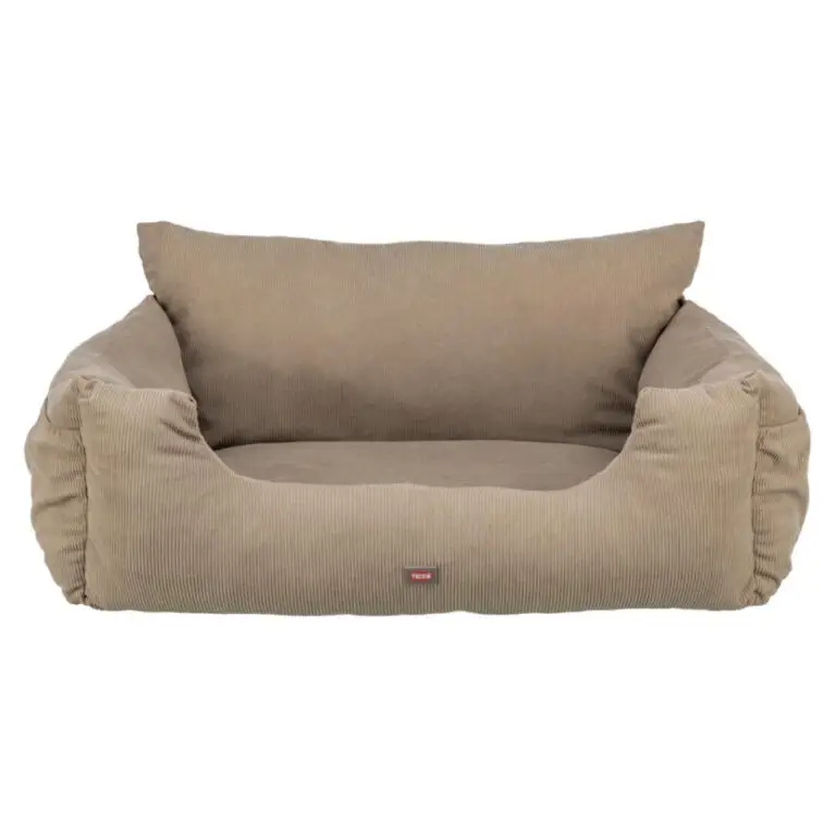 Trixie Bilsæde Transportseng Beige Fløjl Medium
