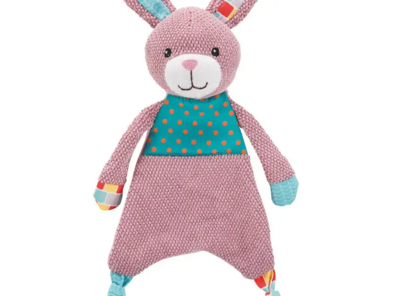 Trixie Junior Kanin Med Knitrelyd Hvalpelegetøj