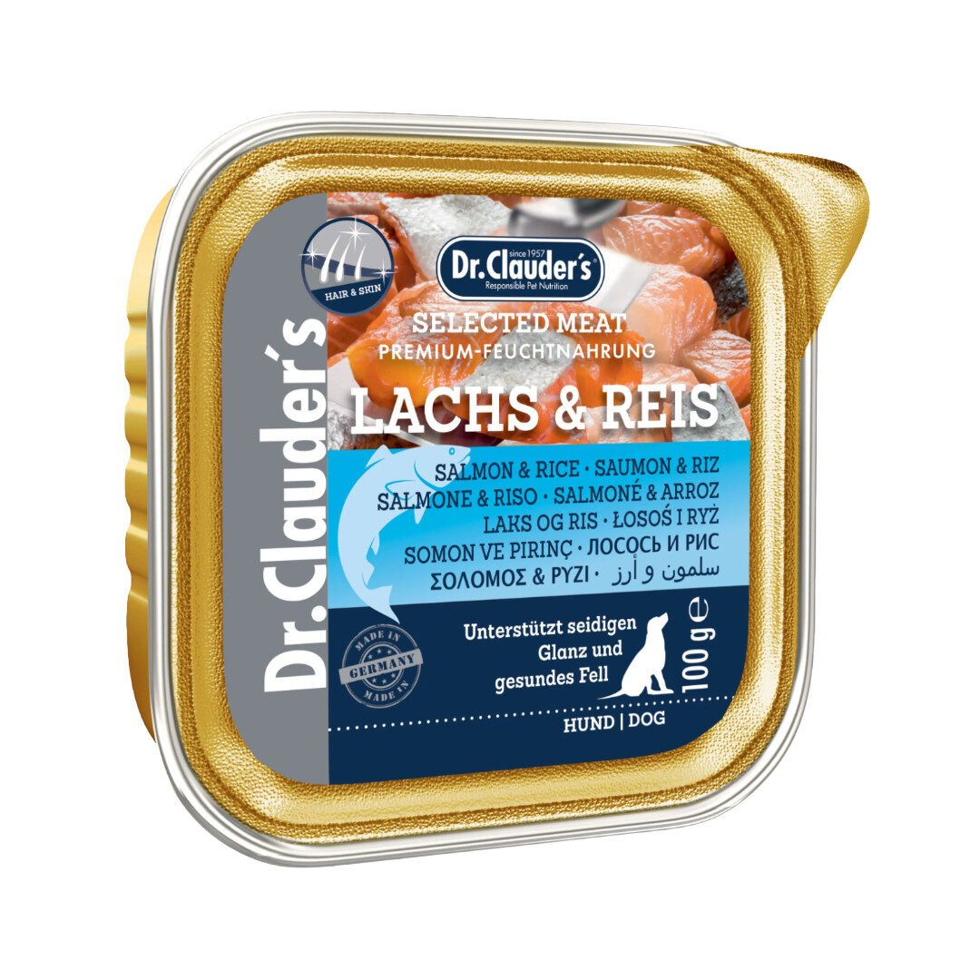 Dr. Clauders Selected Meat Laks & Ris 100 g